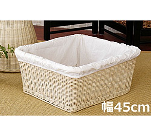 Amazon.co.jp: サンフラワーラタン バスケット WN74049 : ホーム＆キッチン